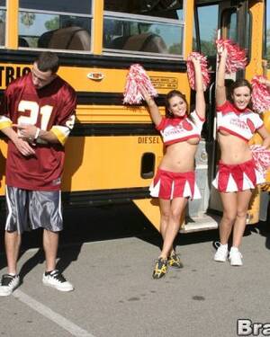 cheerleader upskirt on bus - Three slutty cheerleaders starting a fervent orgy in the school bus Porn  Pictures, XXX Photos, Sex Images #2521706 - PICTOA