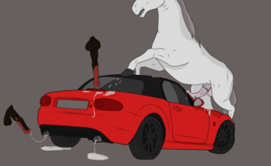 Car Porn Rule 34 - Rule 34 - anthro car cum horse horsecock mazda mazda miata mazda mx-5 miata  | 4449632