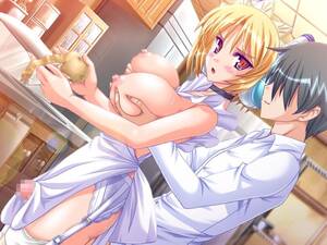 anime nude maids - Blonde maid with huge juicy breasts gets ass fucked by her master -  Pichunter