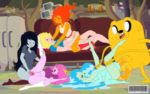 Adventure Time Orgy - Rule34 - If it exists, there is porn of it / whycantifindaname, denise (adventure  time), finn the human, flame princess, jake the dog, marceline, princess  bubblegum, water nymph / 296619