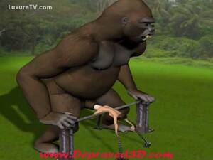 King Kong Porn 3d - Fantastic animation bestiality movie features teen rammed - LuxureTV