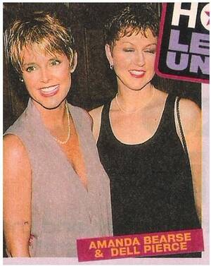 Amanda Bearse Porn Captions - Bearse, Amanda / Amanda Bearse + Dell Pierce | Magazine Photo with Caption  | 2002