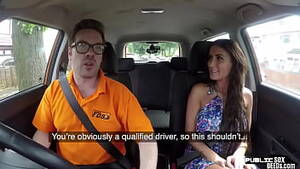 driving instructor - Busty brit publicly rides her driving instructor - XVIDEOS.COM
