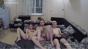 group naked masturbating - Watch Masturbation Nikki & friends evening group bate & porn watching dec  22 | Naked people with Arina in Kitchen | The biggest Voyeur Videos gallery