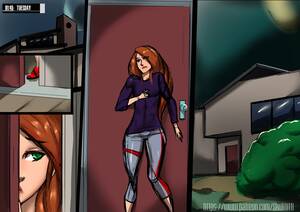 Kimpossible Porn Shemale - SideQuest- Skulltitti, Shemale Sex - Porn Cartoon Comics