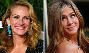 Jennifer Aniston Celebrity Cartoon Porn - Spot the difference: are Julia Roberts and Jennifer Aniston too alike to  make a bodyswap movie? | Movies | The Guardian