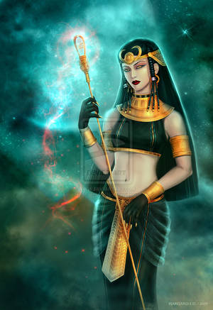 Bast Egyptian Goddess Sexy Porn - ^The goddess of cats Bastet by Marizano.