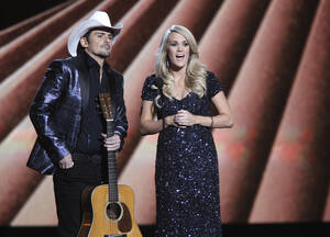 Carrie Underwood Sex Tape Porn - CMA: Brad Paisley Blabs That Carrie Underwood is Expecting a Boy | Time