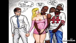 black thug cartoon porn - The Club Slut - Slut Wife Fucked by big dick black men while husband -  XNXX.COM