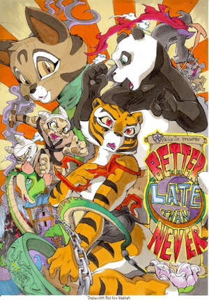 Kung Fu Panda Porn In English - Mejor Tarde Que Nunca Complete - Comic Porn XXX