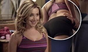 Ashley Tisdale Lesbian Porn - Ashley Tisdale tempts co-star by flashing her body in cheeky Valentine's  Day scene | Daily Mail Online