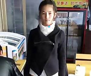 cute chinese girls cam - Cute Chinese girl Meng Li masturbates on cam