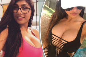 Nfl Porn Captions - Mia Khalifa Porn star football fans outrageous Twitter post Washington  Redskins