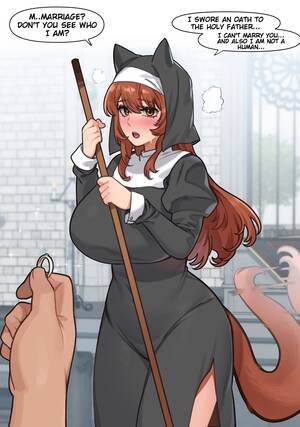 Human Wolf Porn - Wolf Nun [Uncensored] comic porn | HD Porn Comics