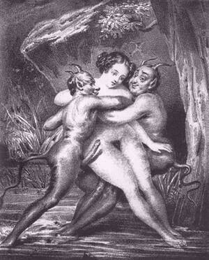 1800s French Porn - nakedattheriver: Achille DevÃ©ria [French 1800-1857] #painting @theRiver .  Tumblr Porn