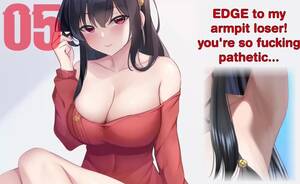 hardcore anime hentai flat chest feet - Yor Briar Hentai Joi (Femdom Edging Feet Breathplay) watch online