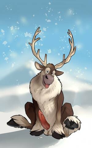 Furry Porn Frozen - sven (frozen) | frozen xxx anthro #9351467629 antlers balls cervine color  day disney erection feral frozen | Disney Porn