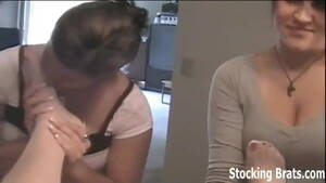 amateur lesbian foot fetish - Amateur lesbian foot fetish threesome | xHamster