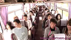 Japanese Group Sex Public Bus - Japanese teen groupsex action babes on a bus | xHamster