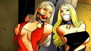 cheerleader sex art - Cheerleaders Part 3: Split Up â€“ BDSM Comics | GagTheGirl