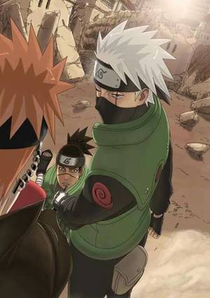 Naruto Iruka Gay Porn - Kakashi, Iruka, Pain or more like Kakashi saving his boyfriend from Pain