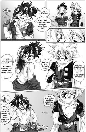 Beyblade Anime Feet Porn - Kai x Tyson Fan Comic - Laundry Love (COMPLETE) (CENSORED) - The Tyson x  Kai Livejournal Community ?
