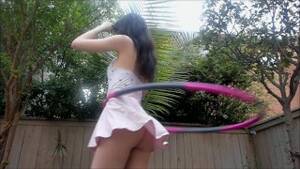 hoop panties - Hula Hooping with no Panties TONS of Upskirt â™¡ - Pornhub.com