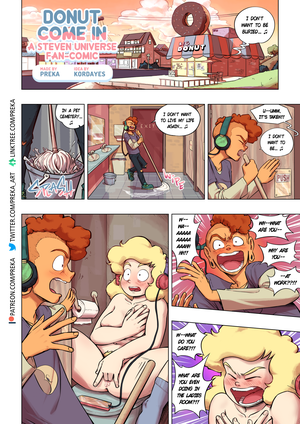Comic - Donut come in Porn comic, Rule 34 comic, Cartoon porn comic - GOLDENCOMICS