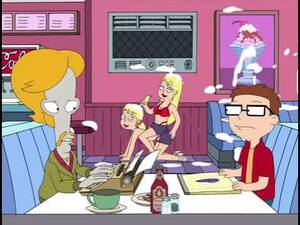 American Dad Janet Porn - American Dad - We're going to the diner to write porn - YouTube