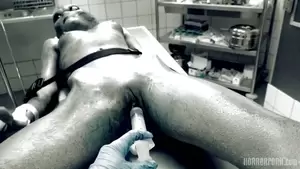 Alien Porn Bdsm - Alien gets tied up and tortured in the station gently - BDSM.one