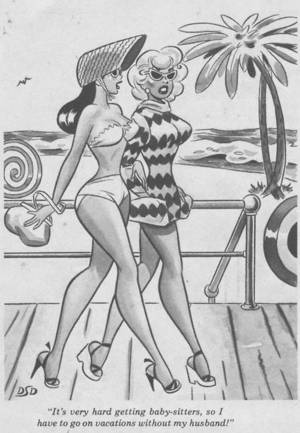 1950s Vintage Sexy Cartoons - 1950's Comic Strip Â· Playboy CartoonsFunny CartoonsAdult CartoonsRetro ...