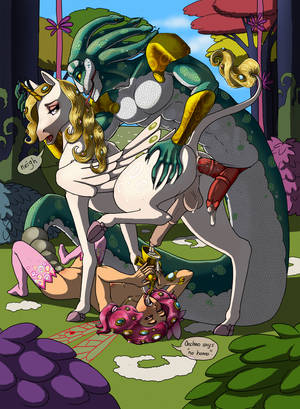 Funny Unicorn Porn - Commission: Talking to Unicorns by DontFapGirl