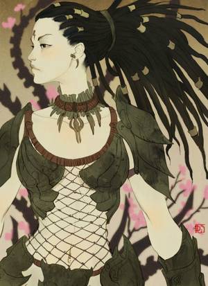 Alyn Shir Porn 3d Anime Monster - Awesome Digital Art Machiko by Gorrem