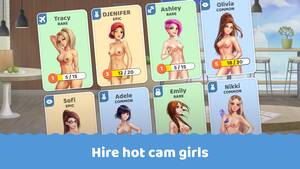 Girls Inc Porn - CamGirls Inc - Clicker Sex Game with APK file | Nutaku