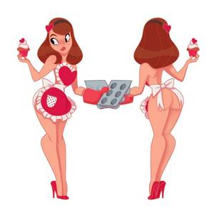 food cartoon nudes - Pinup Arena â€¢ By Melissa Ballesteros Parada