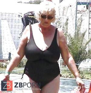 Candid One Piece Swimsuit Porn - Grannies in Swimwear