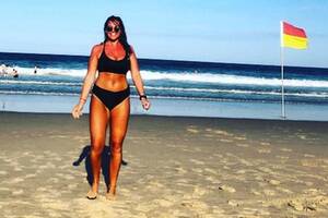 caribbean nude beach sex - Topless sunbather rescues family from rip current at nudist Cornwall beach