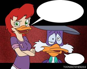 Darkwing Duck Cartoon Porn - XD Gosalyn Mallard and Darkwing Duck from Darkwing Duck. XD One of my  favourite nostalgia disney .