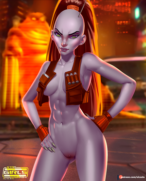 Aurra Sing - Buttomless Aurra Sing by VicSolo - Hentai Foundry