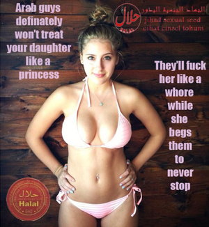 Arab Interracial Porn Captions - generationcucked: bbchungary: BBC Hungary #BBC #Interracial #cuckold  #hungary Blacks will just fuck your daughter, maybe pimp her out. The Arabs  will sell that little bitch into slavery. Tumblr Porn