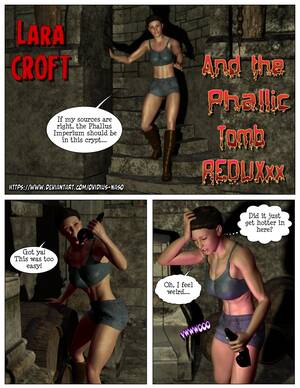 Lara Croft Porn Drawings - Lara Croft & The Phallic Tomb Reduxxx - Tom Rider - KingComiX.com