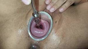 ebony cervix - Inserting a Metal Toy into my Cervix! so Deep - Maya Simons - Pornhub.com