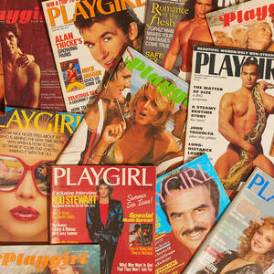 Flat Chested Porn Magazines 1980s - History of Playgirl Magazine - How Playgirl Normalized Male Nudity