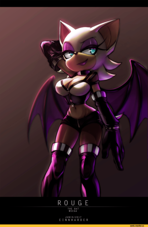 Bat Woman Porn Reactor - Rouge the bat art - comisc.theothertentacle.com