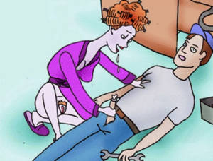 cartoon tranny jerk - Bizzare handjob porn