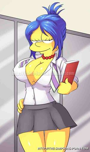 Colledge Girl Porn Simpson - Marge Simpson â€“ hottest college girl in Springfield! â€“ Simpsons Porn