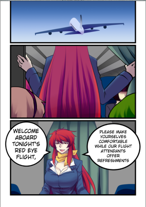Flying Anime Porn Comics - Red Eye Flight 3 Porn comic, Rule 34 comic, Cartoon porn comic -  GOLDENCOMICS