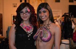 Before She Was A Porn Star - Mia Khalifa at Q Rotica 2013