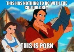 Disney Porn Memes - 50 shades of grey porn Disney Beauty and the beast
