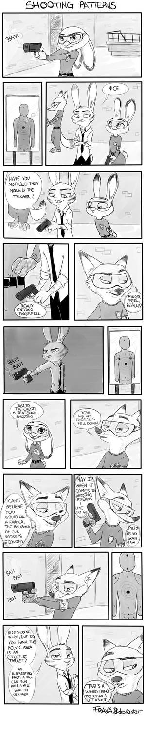 Jack Savage Judy Hopps Porn Comics - Shooting patterns by AKA Nick being savage as fuck.